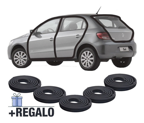 Combo 3 Burletes Baul Gol Trend 2008 2012 Regalo 