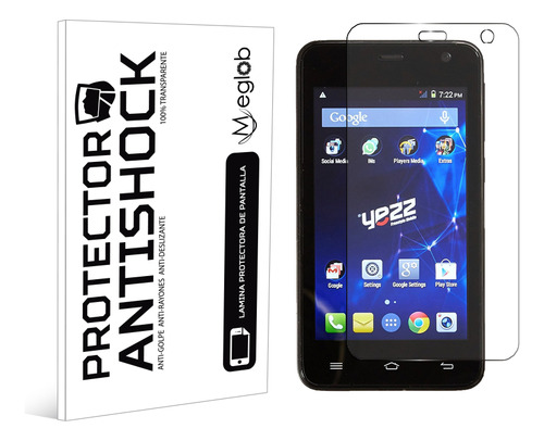 Protector De Pantalla Antishock Para Yezz Andy 4e2