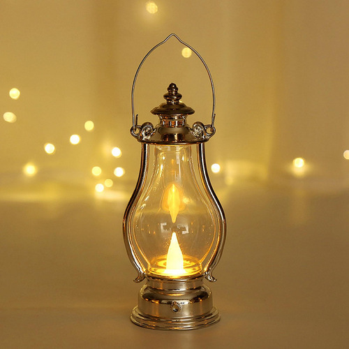 Lámpara De Aceite Led De Linterna Sin Llama Colgante