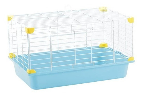 Imagen 1 de 1 de Jaula Sunny Para Conejo, Huron, Erizo Sp-3674 Azul