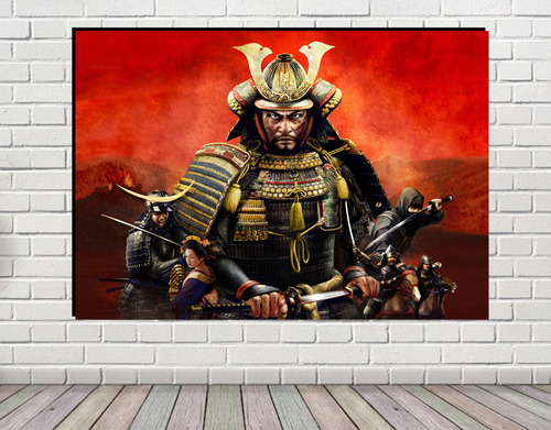 Cuadro Decorativo Samurai No 1b