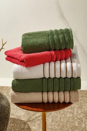 bisibuy Conjunto de 2 toalhas de mão de cacto legal de desenho animado com  2 toalhas de rosto finas de algodão essenciais para casa toalhas de praia  macias e absorventes duráveis para