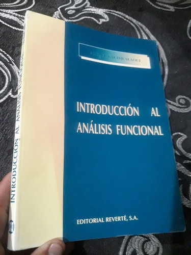 Libro Introducción Al Análisis Funcional Aziz El Kacimi