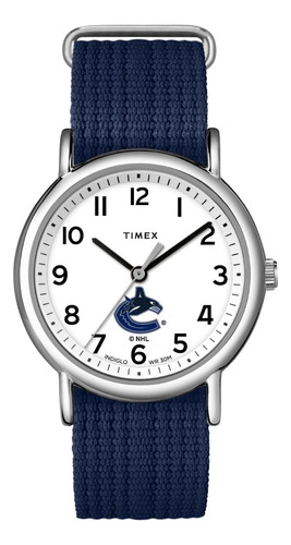 Timex Reloj Unisex Weekender De 38 Mm - Vancouver Canucks Co