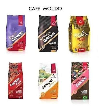 Imagen 4 de 6 de Cafe Molido Cabrales Brasil 250g Sin Tacc