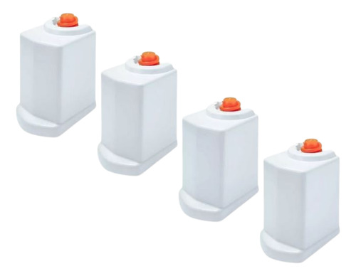 Conjunto 4 Pés Branco Fogão Consul 6 Bocas