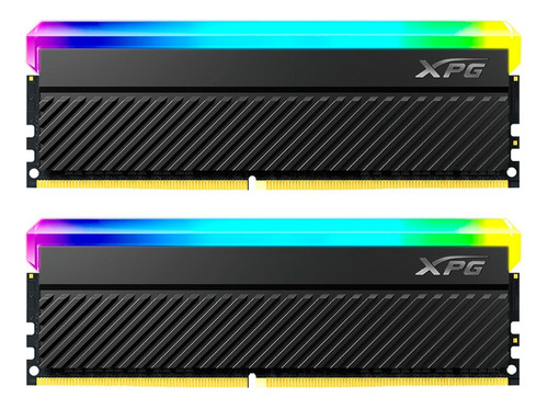 Memoria Ram Ddr4 64gb 3600mhz Xpg Spectrix D45g 2x32gb Rgb Negro