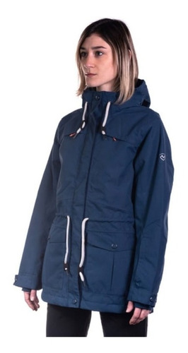 Campera Mujer Impermeable Northland Mila Navy