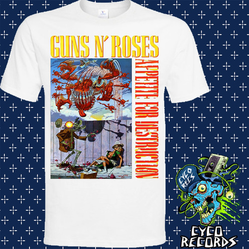 Imagen 1 de 2 de Guns N Roses - Appetite For Destruction - Blanca - Rock - Po