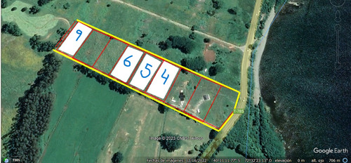 Parcelas De 5.000m2,,a 50 Metros De Playa San Pedro Futrono