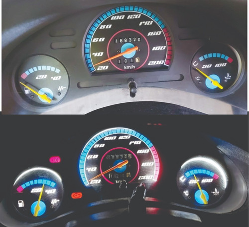 Caratula Translucida Chevy C1, 2 Y 3 Cluster Tablero Instru (Usado)