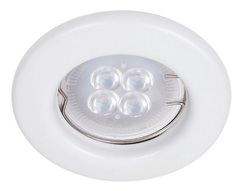 Pack 6 Balas De Incrustar, Blanco, Base Gu10, Interior