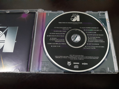 Cd 54 The Best - Music From Miramax Motion Picture - Ed Esp (Usado)