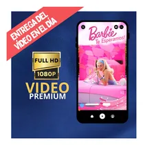 Comprar Invitación Animada Digital Tiziben Con Foto Opcional Barbie