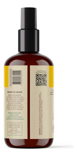 Grooming Modelador Para Cabelo Lemon Bone 230ml Don Alcides
