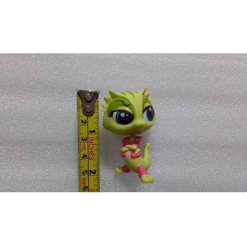 Juguete Littlest Pet Shop Iguana Lemon Face Mcgils Hasbro (Usado)