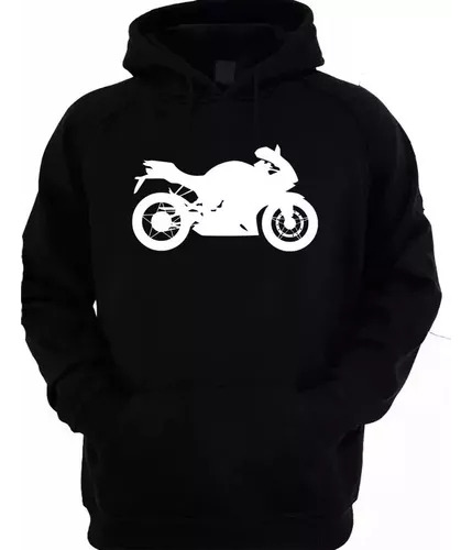 Buzo Canguro Diseño De Moto Unisex