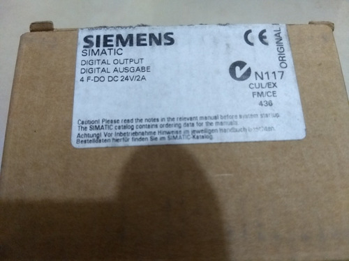 Módulo De Salidas Digital Siemens Profisafe 6es7-138-4fb03-
