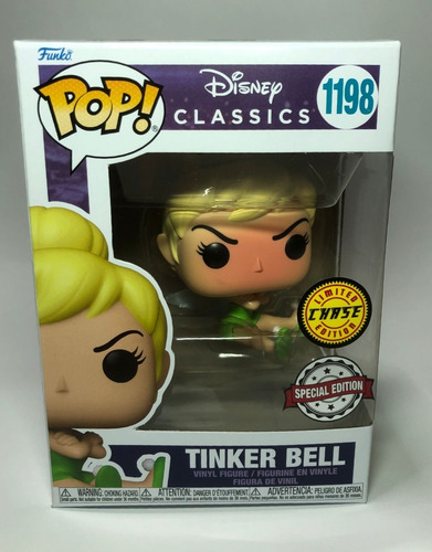 Funko Pop! Grumpy Tinker Bell #1198 Chase-totalmente Nuevos