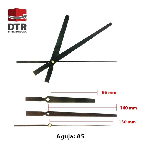 Maquina Reloj Armar Motores Para Reloj De Pared Mr12-100