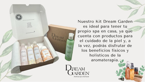 Kit De Splash, Gel, Aceite Y Exfoliante Dream Garden 