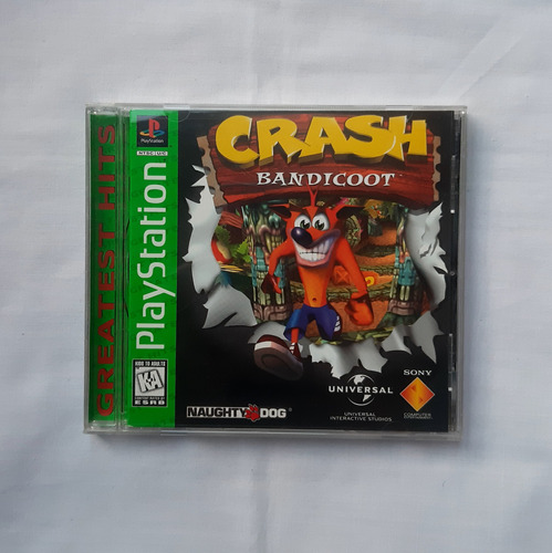 Crash Bandicoot Ps1 Físico Usado