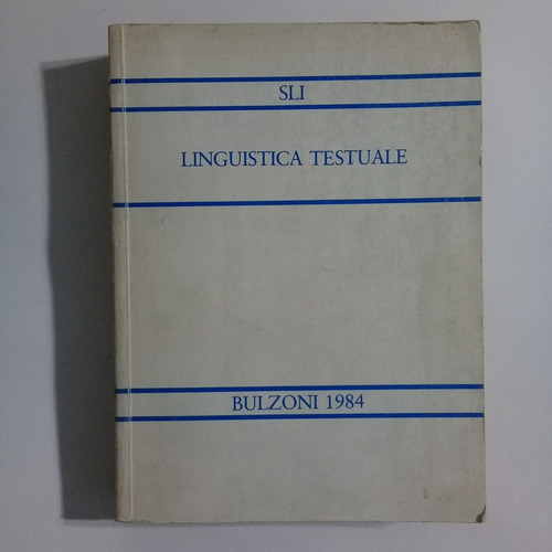 Linguistica Testuale Lorenzo Coveri