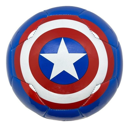 Imagen 1 de 7 de Pelota Infantil Nro 3 Avengers Capitán América Lic Oficial
