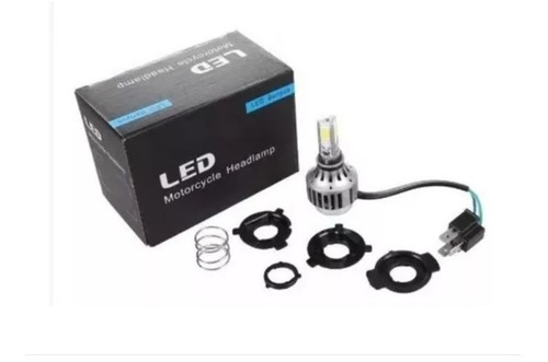 Ampolleta Luz Turbo Led H4 Para Moto Alta Y Baja