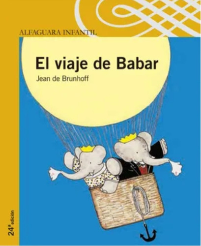 El Viaje De Babar María Puncel Alfaguara