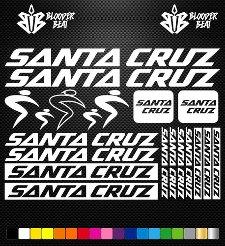 Stickers Ciclismo Santacruz Santa Cruz Vol. 2