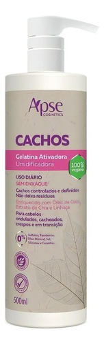 Gelatina Ativadora E Umidificadora Cachos Apse 500ml