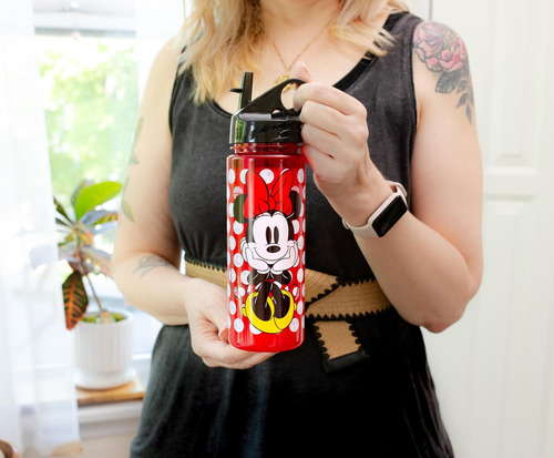 Botella De Agua Tritan Silver Buffalo Disneys Minnie Mouse C