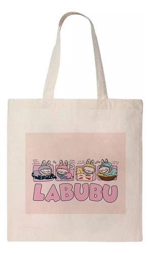 Tote Bag Bolsa De Labubu Modelo A Elegir