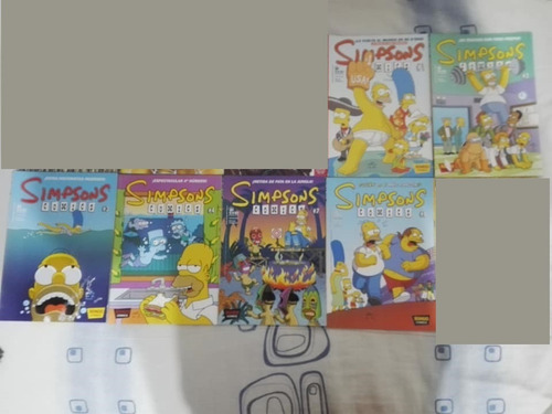 Los Simpsons 6 Tomos Comic Ovni Press