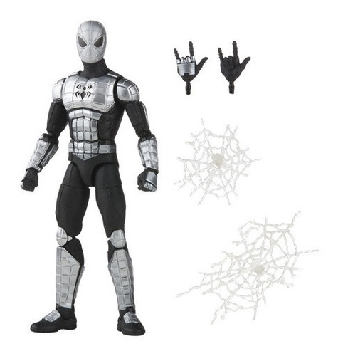 Imagen 4 de 4 de Figura de acción Hombre Araña Spider-Armor MK I F3698 de Hasbro Legends Series