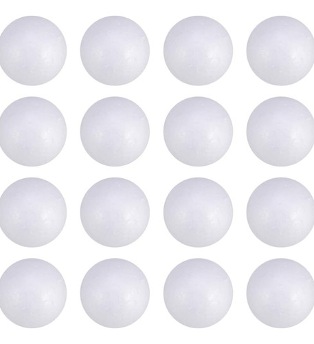 50 Esferas De Unicel De 7cm #6 Para Manualidades 