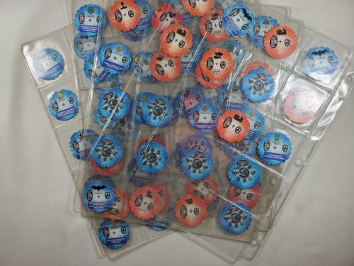 Colección De Tazos Spiners Liga De La Justicia Dc 70/70 Pzs (Usado)
