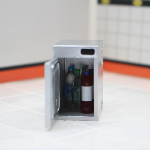 2 Mini Refrigerador De Casa De Muñecas A Escala 1/12,
