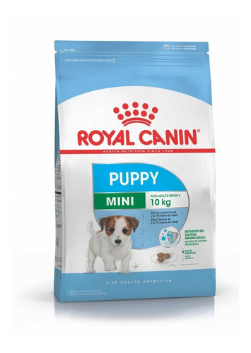 Imagen 2 de 3 de Alimento Royal Canin Size Health Nutrition Mini Puppy para perro cachorro de raza mini sabor mix en bolsa de 7.5kg