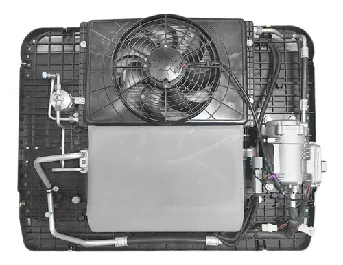 Equipo Eléctrico Aire Acondicionado Completo 12v Para Techo
