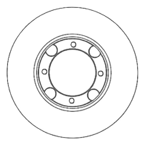 Disco Freno Del (242mm) Breme Hyundai Scoupe 90-94