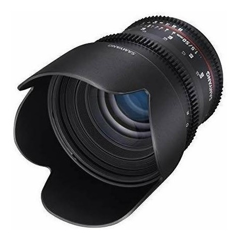 Imagen 2 de 2 de Samyang Cine Ds Syds50m-nex 50 Mm T1.5 As If Umc Lente Gran