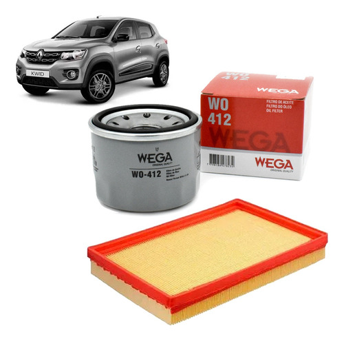 Kit Filtros Aceite Y Aire Renault Kwid