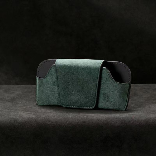 Soporte For Gafas De Sol For Visera De Coche, Verde