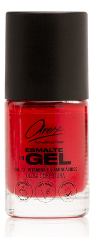 Arex Esmalte Gel 302 Rojo
