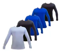 Comprar Combo 5 Camisetas Nobre Uv Pluz Size Caminhada Calor Atacado