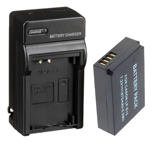 Cargador Y Bateria Canon Lp E12 M50/m200/sl1/sx70/100d/m2/x7