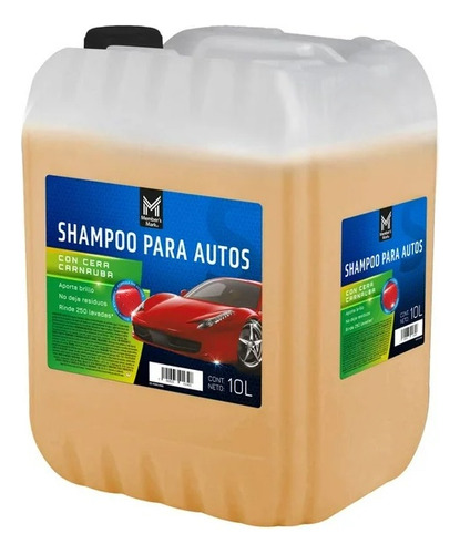 Shampoo Para Autos Member's Mark Con Cera De Carnauba 10 L