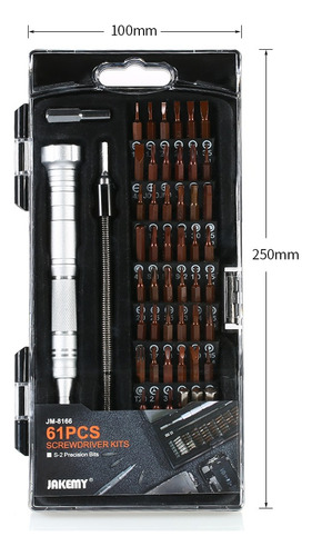 Destornillador 61 Reloj Pc Bits Portátil Magnético Jm-8166 J